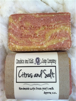 Citrus and Salt Goats Milk Soap