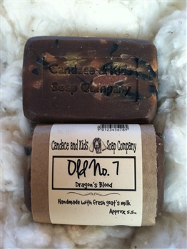 Old No. 7  Dragon's Blood Goats Milk Soap