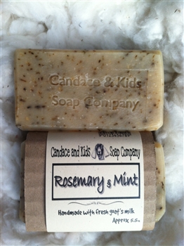 Rosemary and Mint Goats Milk Soap