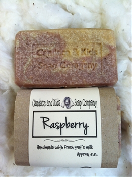 Raspberry Goats Milk Soap