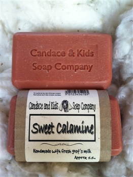 Sweet Calamine Goats Milk Soap